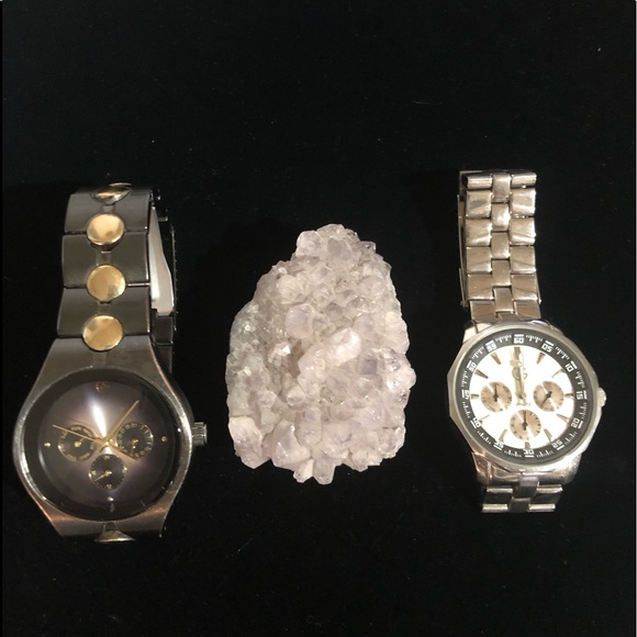 USED ( X2 ) George Analog Chronology Men’s Watches - Picture 1 of 7